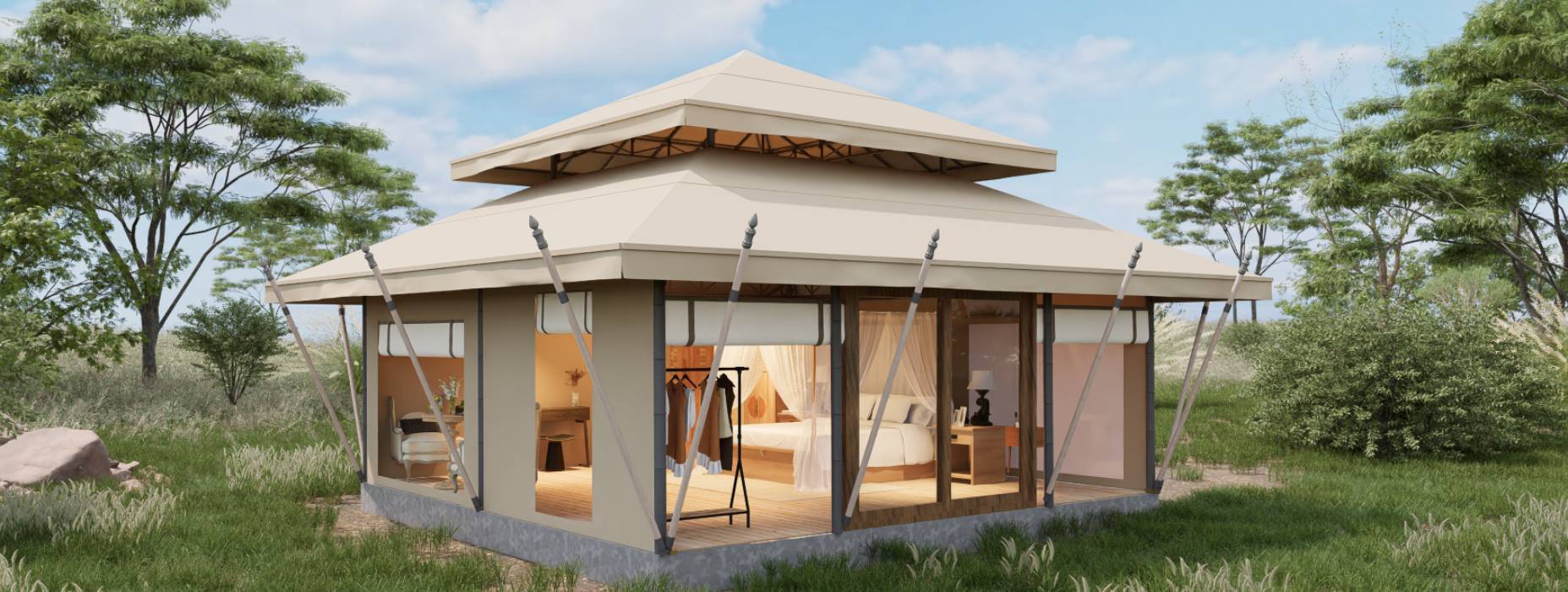 峡江县户外野奢帐篷